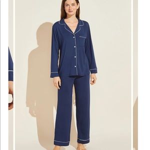 Eberjey Giselle PJ set in navy (Medium)